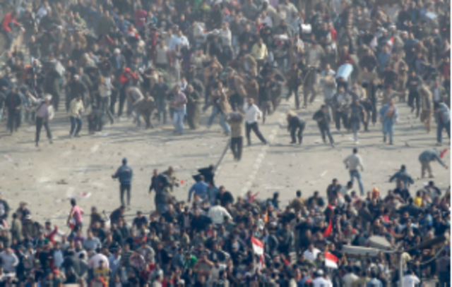 Protests move to Egypt
