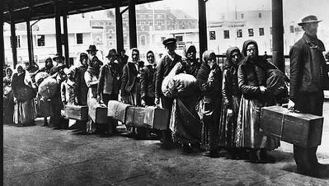 22 Million Immigrants come to America