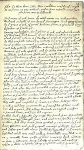 Signing of Mayflower Compact