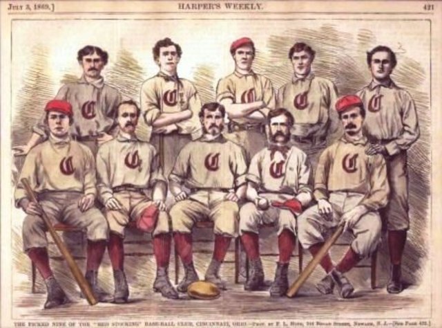 First Professional Baseball Team