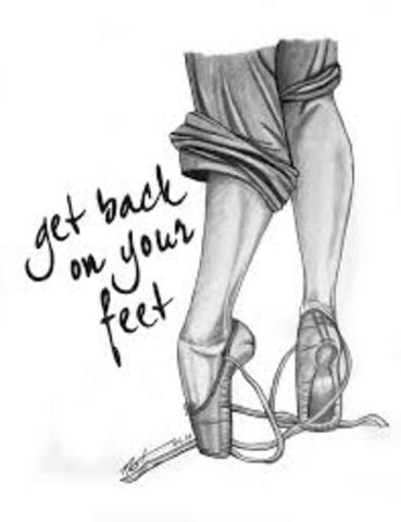 getting back on my feet