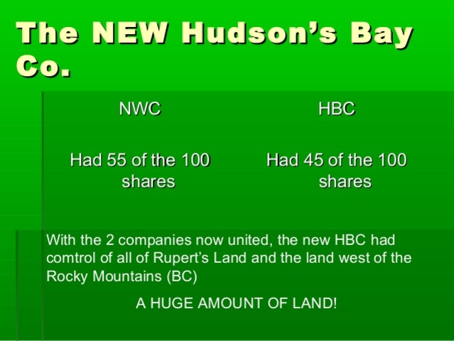 The merge of HBC and NWC
