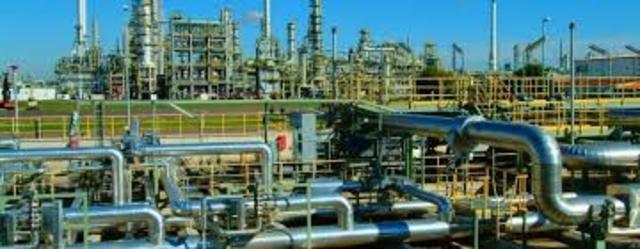 first gas turbine refinery.