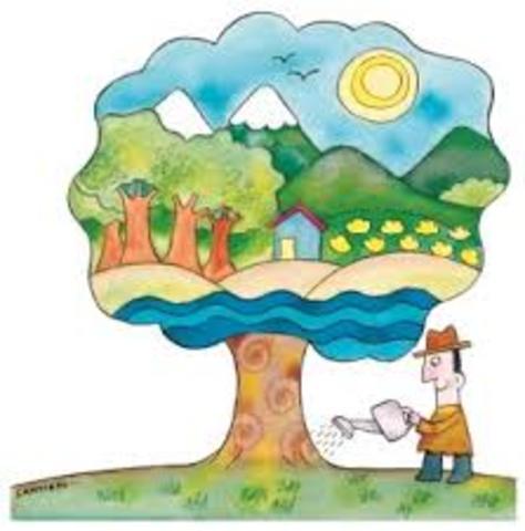 Punto de arranque de la educación ambiental a de conservación del paisaje”