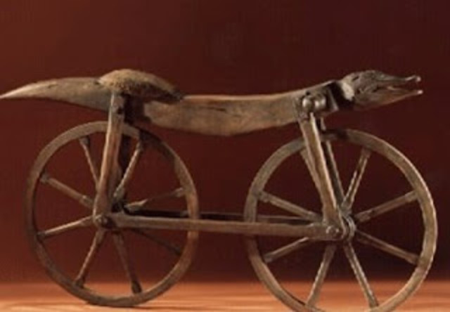 first step of the bicycle