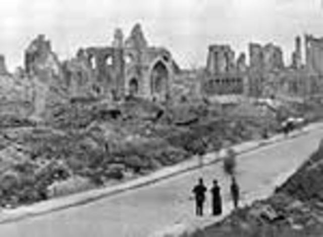 Start of the third Battle of Ypres