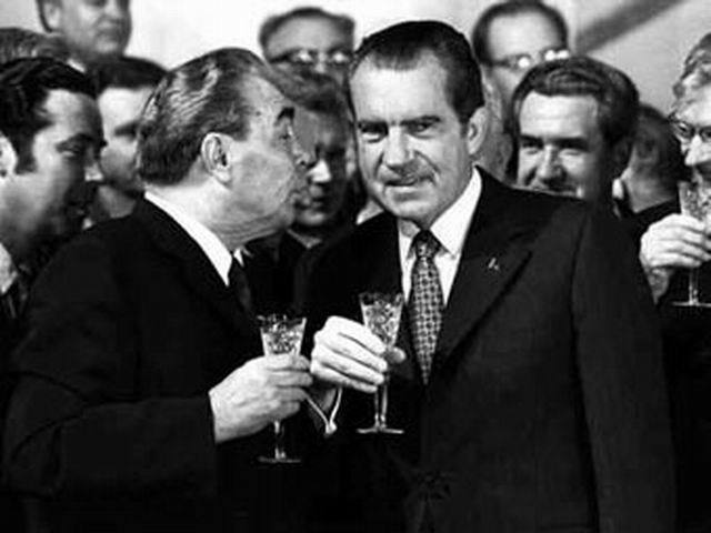 President Nixon visits Russia