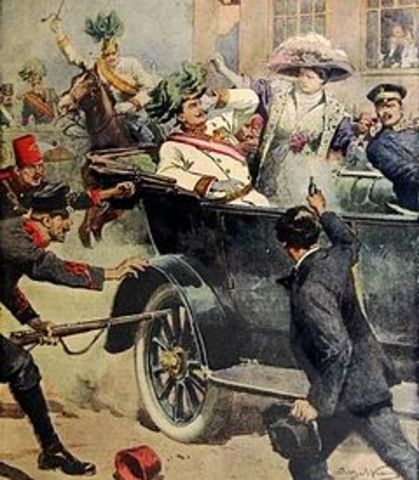 Assassination of Archduke Franz Ferndinand of Austria