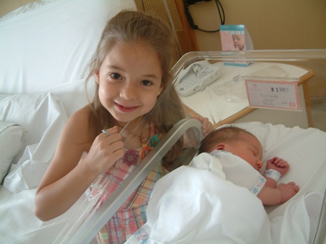 Nació Luli, mi hermana