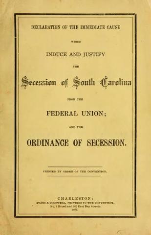South Carolina's Own Declaration