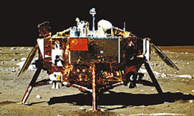 China lands on the moon for the first time