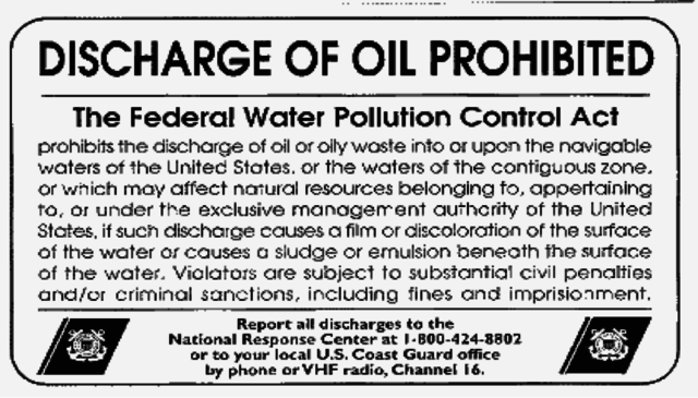 Federal Water Pollution Control Act (Clean Water Act)