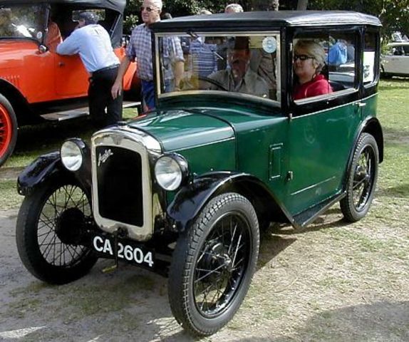 1928 BMW starts production of units with the Austin 7.
