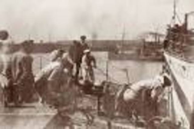 Confederate Ship becomes wrecked