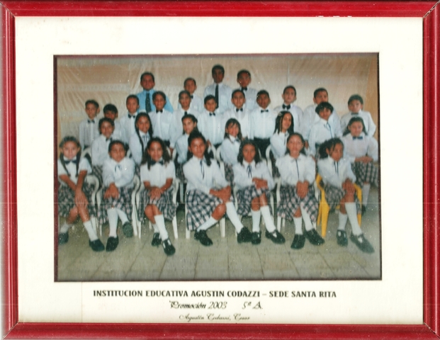 Recibí grado de  básica primaria