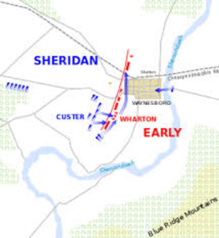 Confederate Defeat at Waynesboro