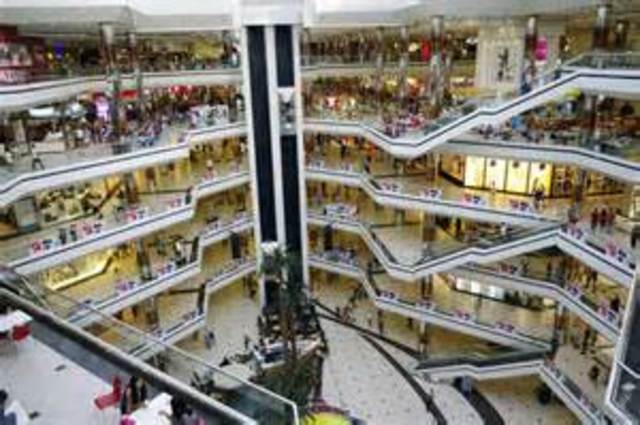 Shopping Malls Built