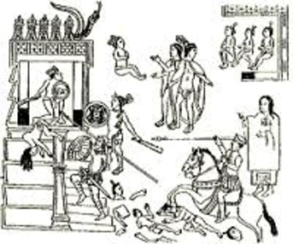 El ejército español abandona Cholula