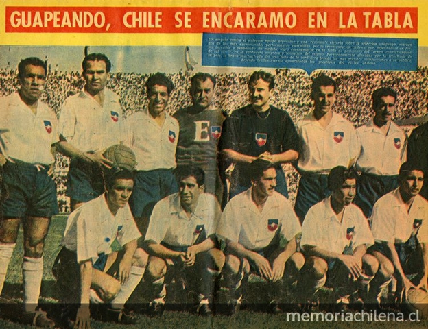 Argentina vs Chile, Campeonato Sudamericano 1955