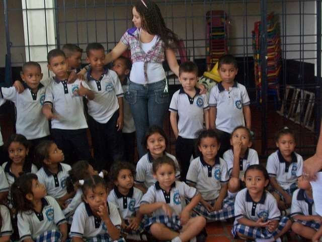 Inicié mi intervención en el contexto educativo