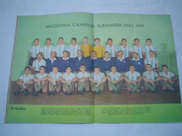 Argentina vs Brasil, Campeonato Sudamericano 1959 (Argentina)