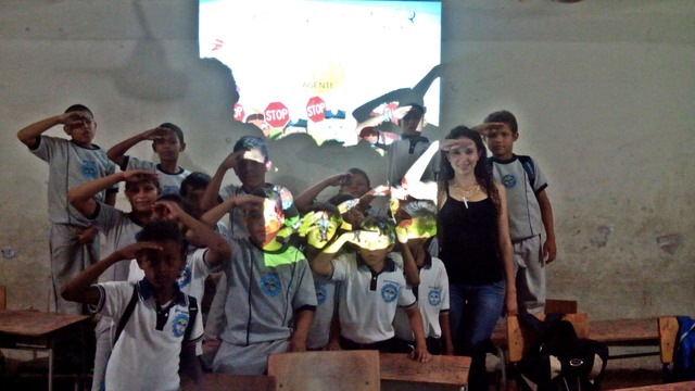 Inicié mis prácticas profesionales en la Institución Educativa Francisco de Paula Santander,