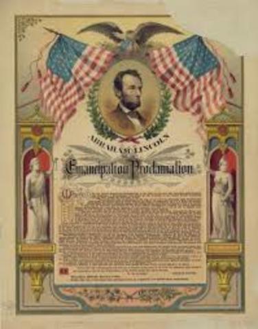 Preliminary Emancipation Proclamation Issued