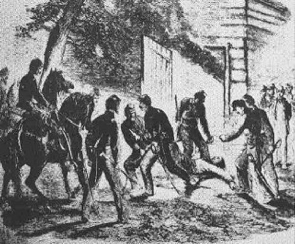 John Wilkes Booth caught