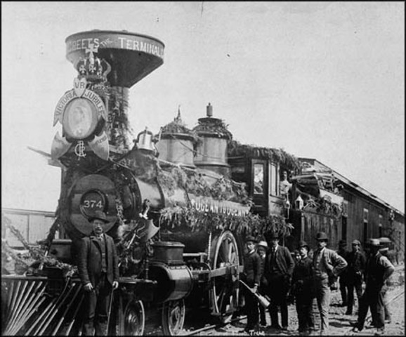 First railway in Canada