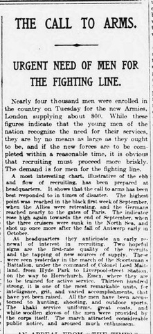 Britain declares war on Ottaman Empire