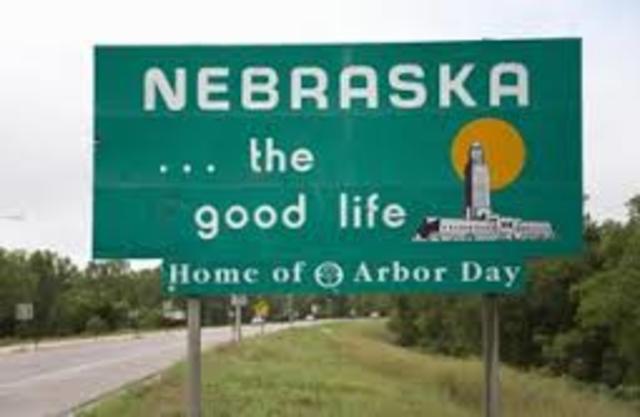 Nebraska Earns Statehood