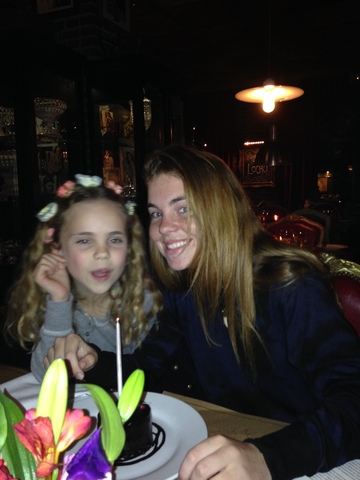 En el cumple años de mi hermana 17 años