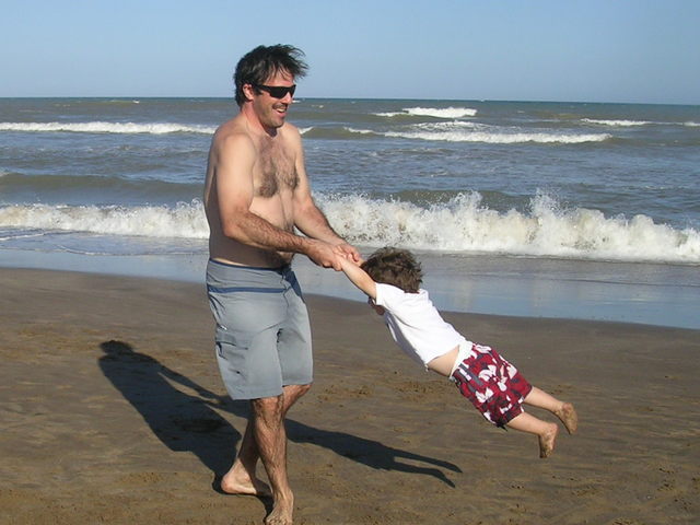 Mi primera vez en la playa