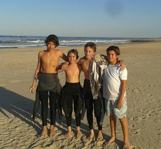 Viaje con papa y amigos