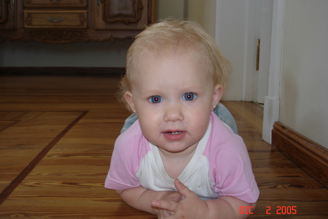 un año despues de nacimiento