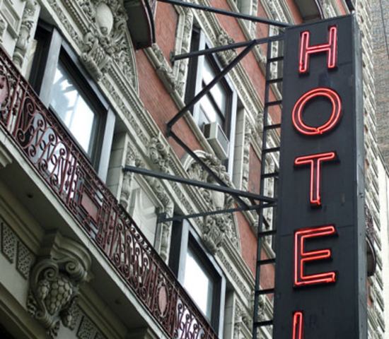 Holden Stays at a Hotel