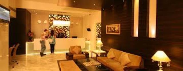 The Lobby of the Hotel