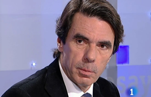 The pp won the elections with Jose María Aznar