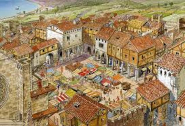 EL RESURGIR URBANO MEDIEVAL