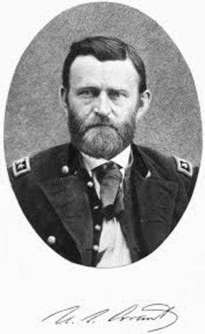 Ulysses S. Grant elected President