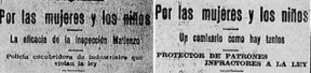 Creación del Departamento Nacional del Trabajo