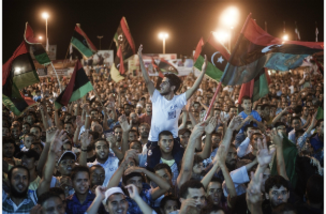 Libyan Rebles enter Tripoli