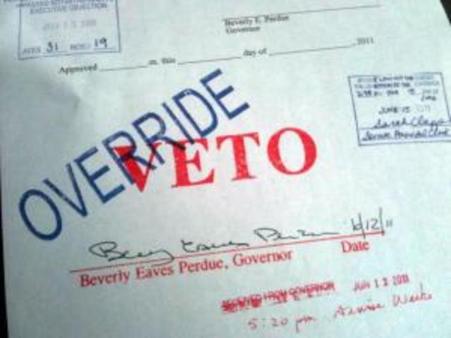 Congress Overides Johnson's Veto