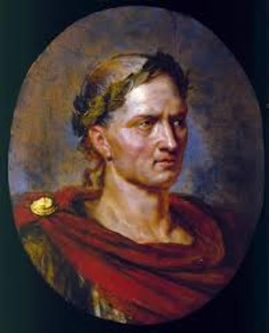 (49 BCE) Julius Caesar seizes complete control of Rome as a dictator