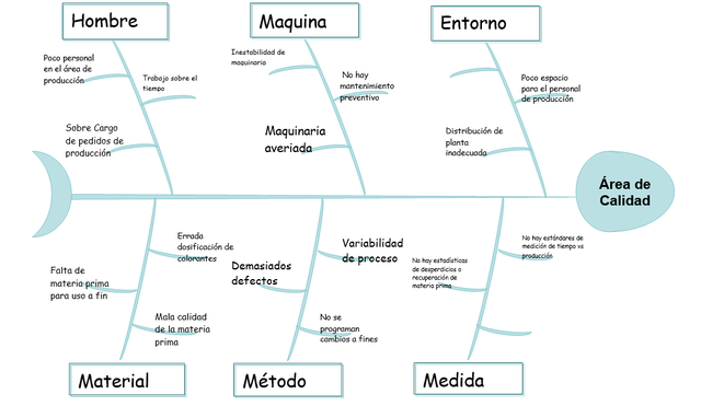 Desarrollo del Diagrama Causa-Efecto