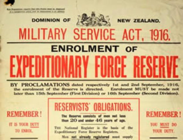 WW1 / Britain Conscription