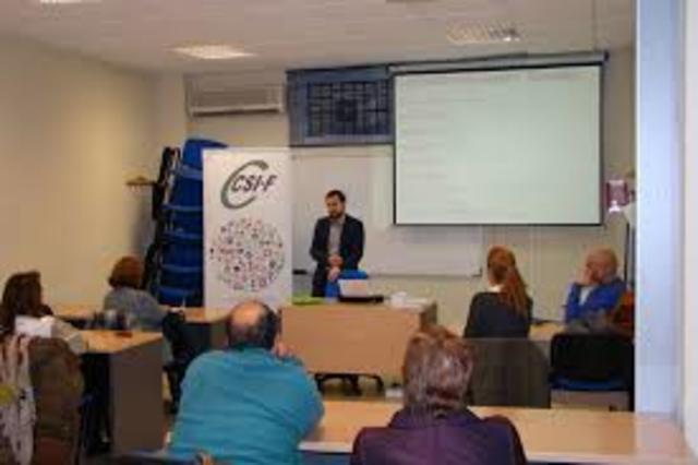 Impartió unos cursos