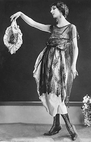 The beginning of the "Roaring twenties"