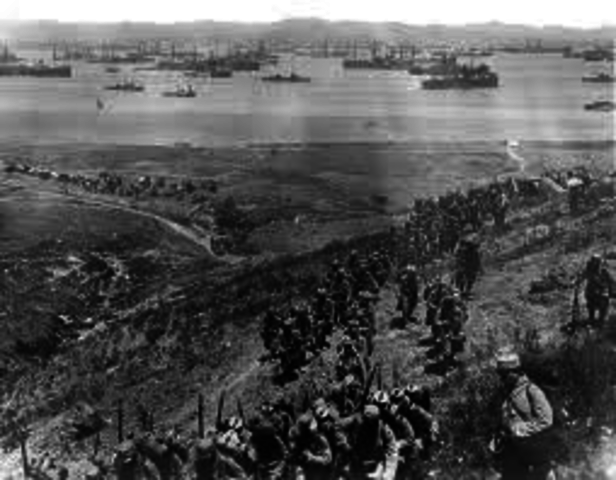 End of the battle of gallipoli