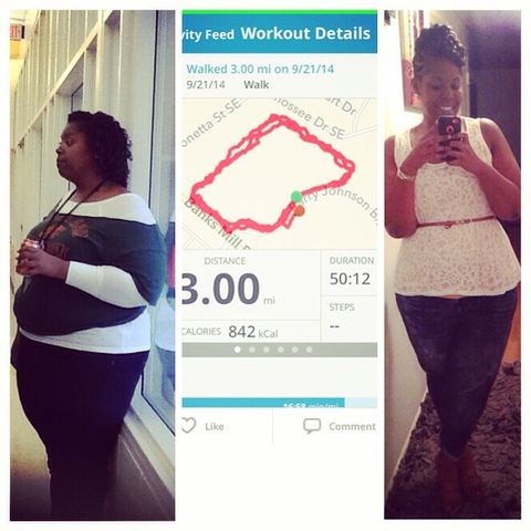 I decided to put down the sodas and pick up some running shoes